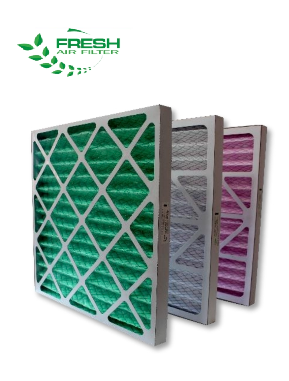 filtro de carton medidas 24"x24"x2" merv 8