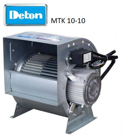 ventilador centrifugo acople directo  model MTK 10-10 doble  oido 3/4hp caudal 2000cfm presión 1,4"ca
